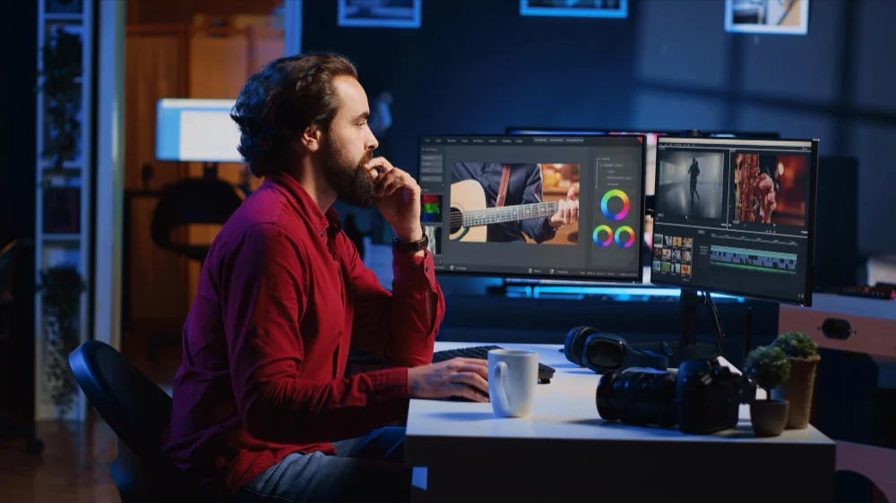 Podcast video editing and post production in Kerala