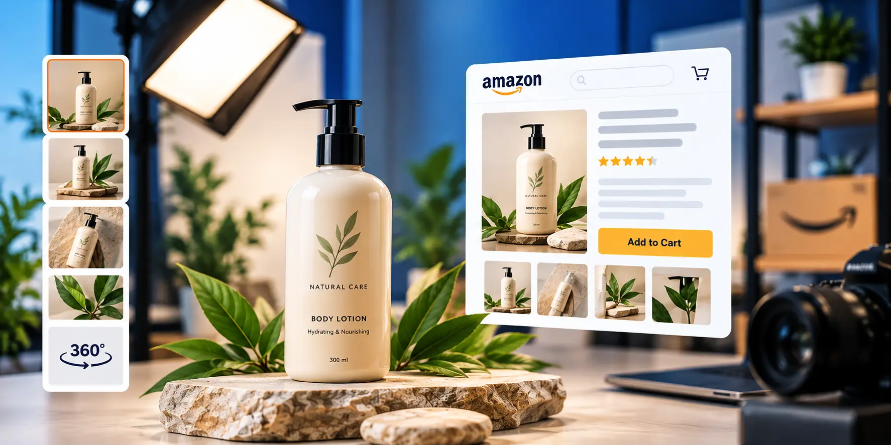 Professional Amazon product listing images and product photography